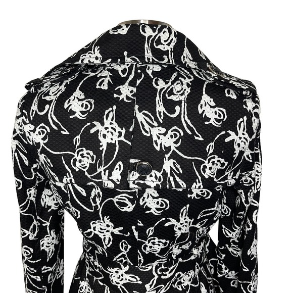 LAPIS by ALEXIA ADMOOR Floral Double Breasted Belted Blazer, Medium - Picture 8 of 12